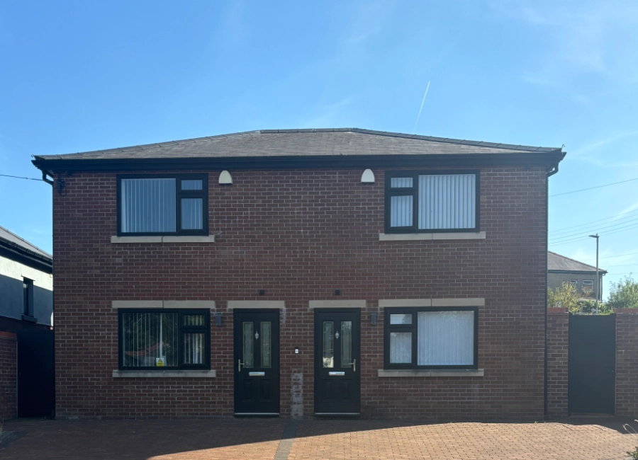 Photo placeholder: exterior of Better Days Care home in Caerphilly